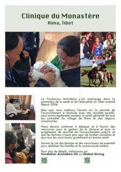 Clinique du Monastère Ayang. Rima, Tibet.