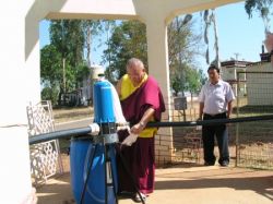 Installations de désinfection des eaux des forages