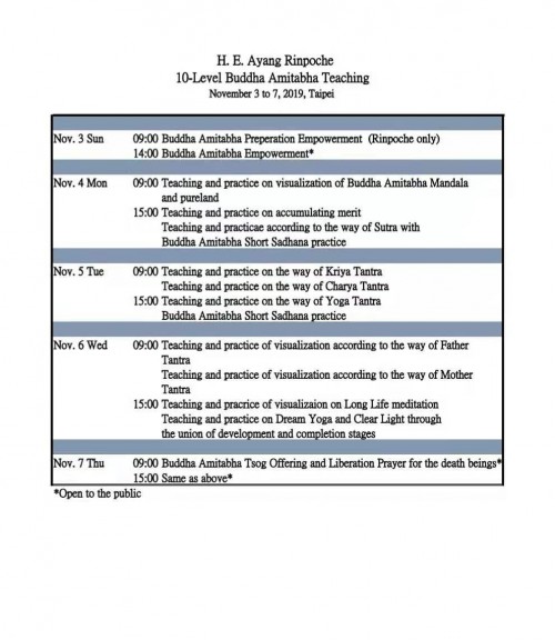 Buddha Amitabha 10 levels. Taipei. Taiwan