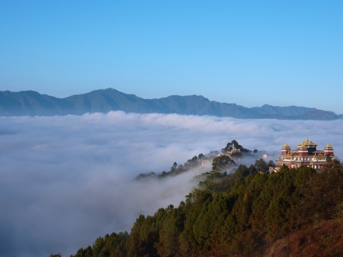 Phowa et Vrai nature de l'esprit. Katmandou, N&eacute;pal.